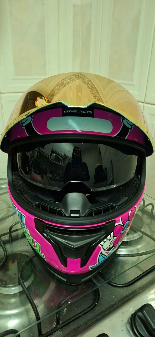 CAPACETE N°58 MT HELMETS (NOVO) - Foto 3