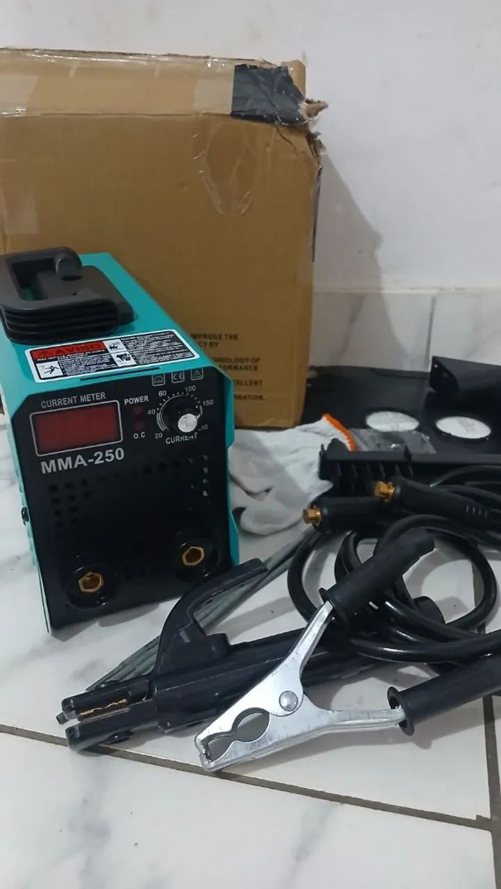Máquina de solda 250a 110v zero  - Foto 2
