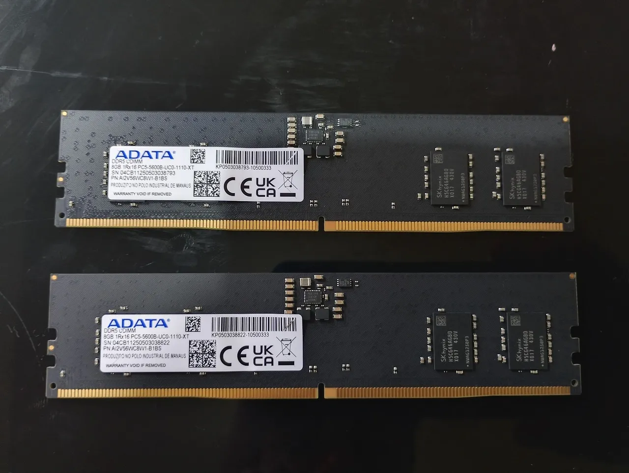 Memória Samsung - PC - DDR5 - 8Gb 5600hz (2 Unidades) - Memória