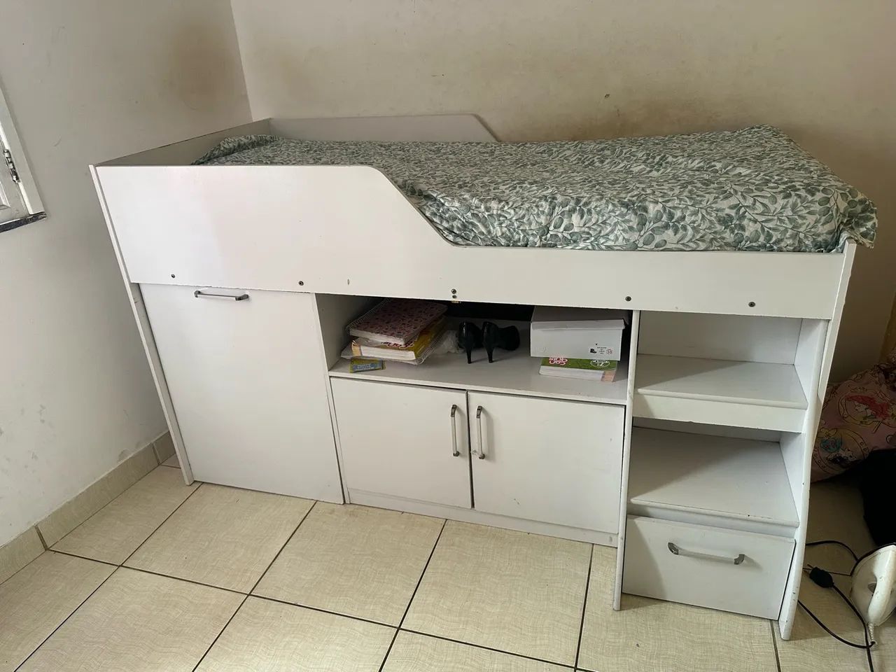Cama solteiro modular 