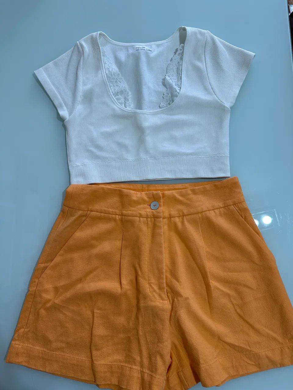Conjunto blusa e short lindo  - Foto 4