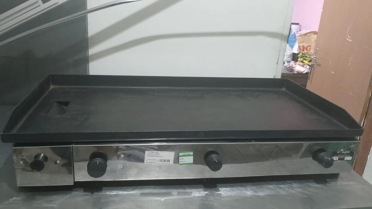 Chapa de hambúrguer 