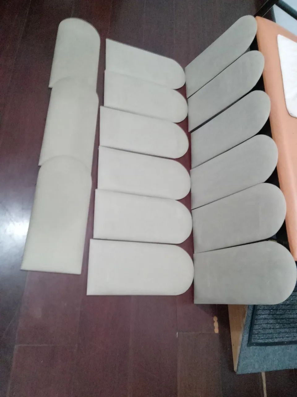 Cabeceira de cama estofadas - Foto 2