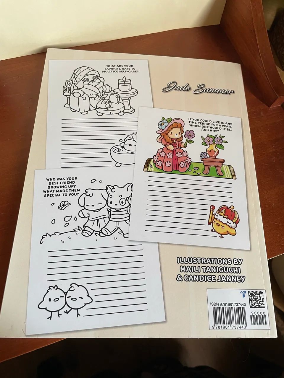 Cozy Journal cute coloring book - Jade Summer - Foto 2