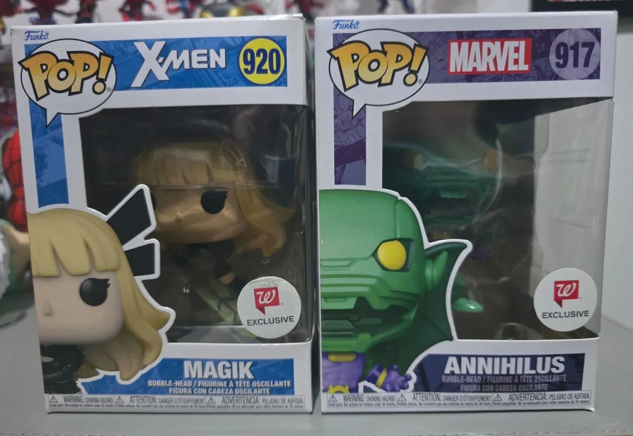 Funko Pop! X-Men Magik + Annihilus #920 #917