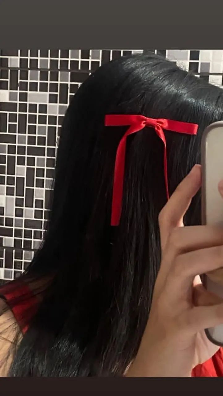 Presilha laço vermelho  - Foto 3
