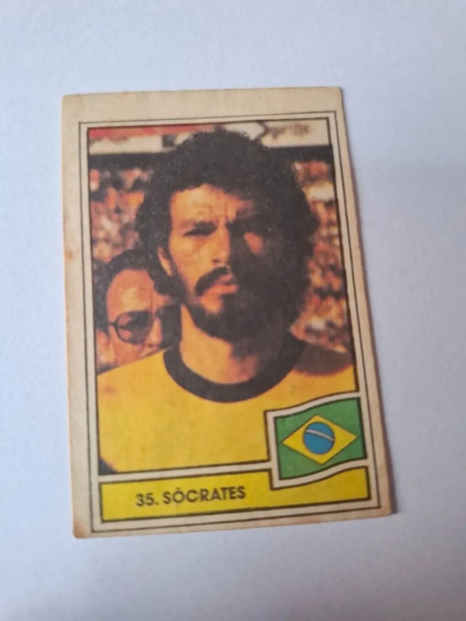 Figurinha - Sócrates ( Corinthians ) - Album Copa 86