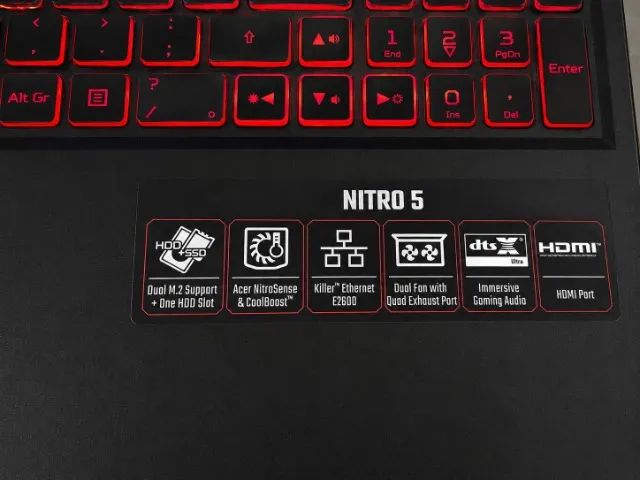 Acer Nitro 5 16GB e GTX 1650 4GB - Foto 5