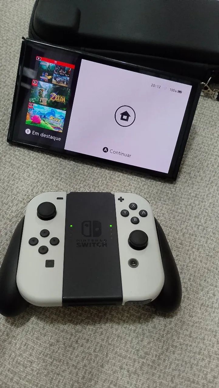 ? Nintendo Switch OLED + 8 Jogos ? Excelente Estado! - Foto 2