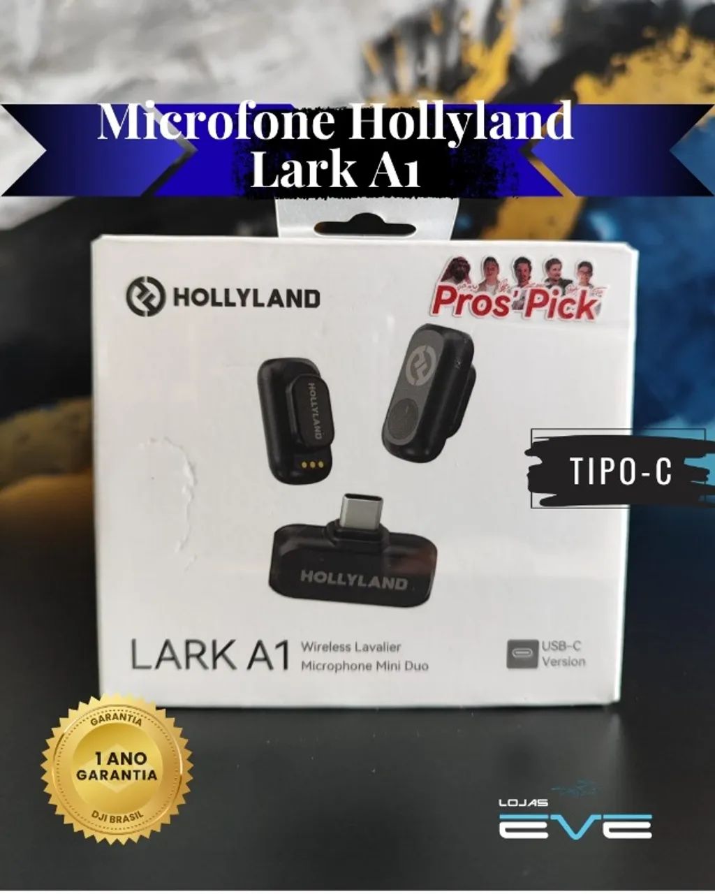 Hollyland Lark A1 Duo Tipo-C