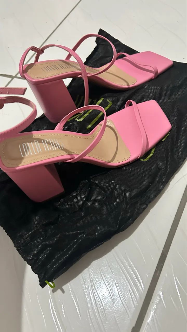 Sandália Rosa 36 - Foto 4