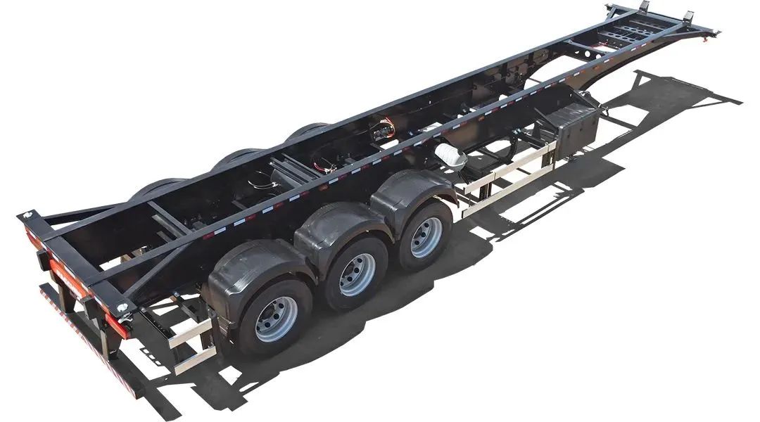 CARRETA Porta container facchini 12 pinos zero km bug de 40 pés com plataforma - Foto 5
