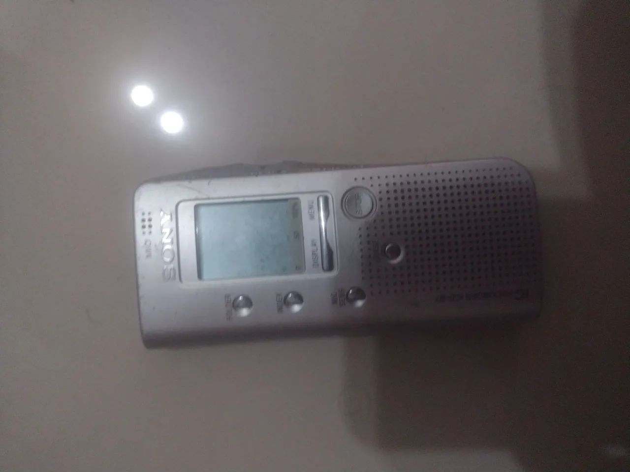 Gravador de voz Sony antigo  - Foto 2
