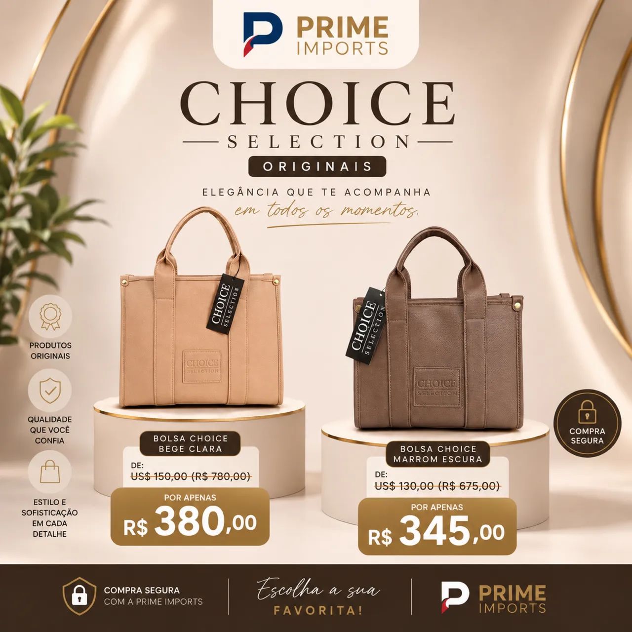Bolsa Choice Seletion