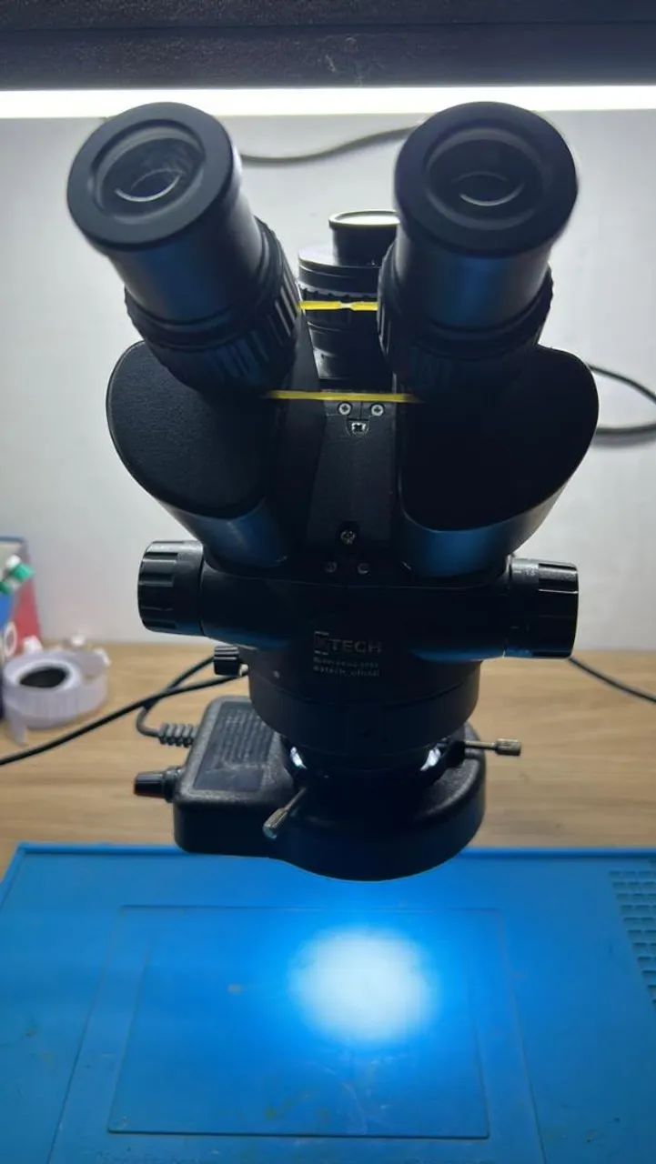 Microscópio trinocular - Foto 2