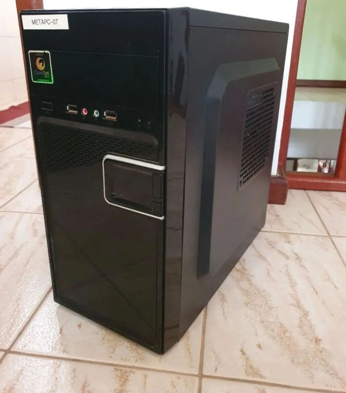 Gabinete vazio com hd 500gb
