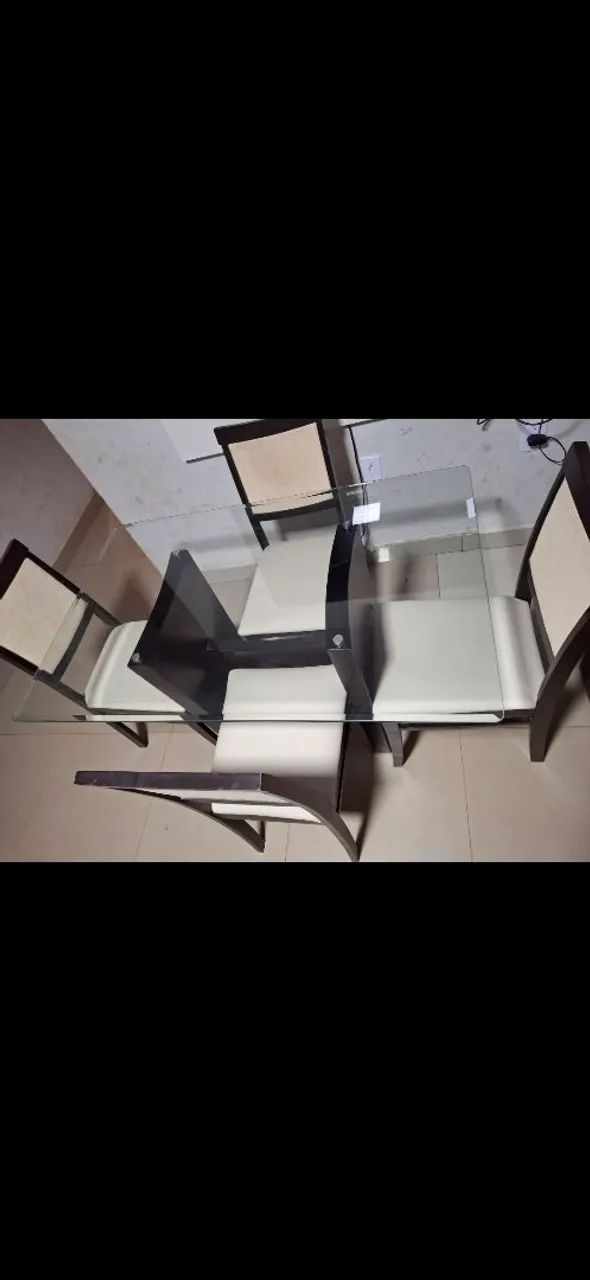 Mesa de vidro 