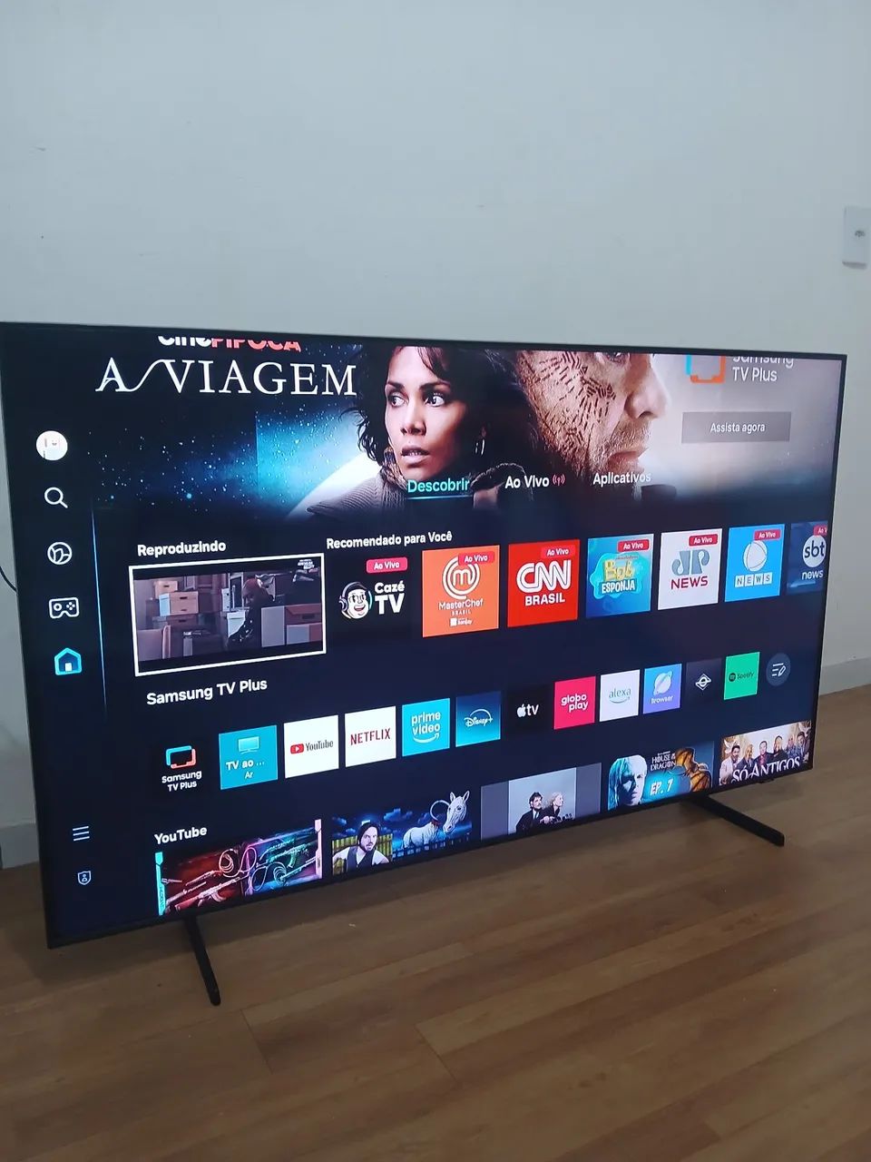 Tv smart Samsung 55 polegadas Qled 4k com Alexa  - Foto 3