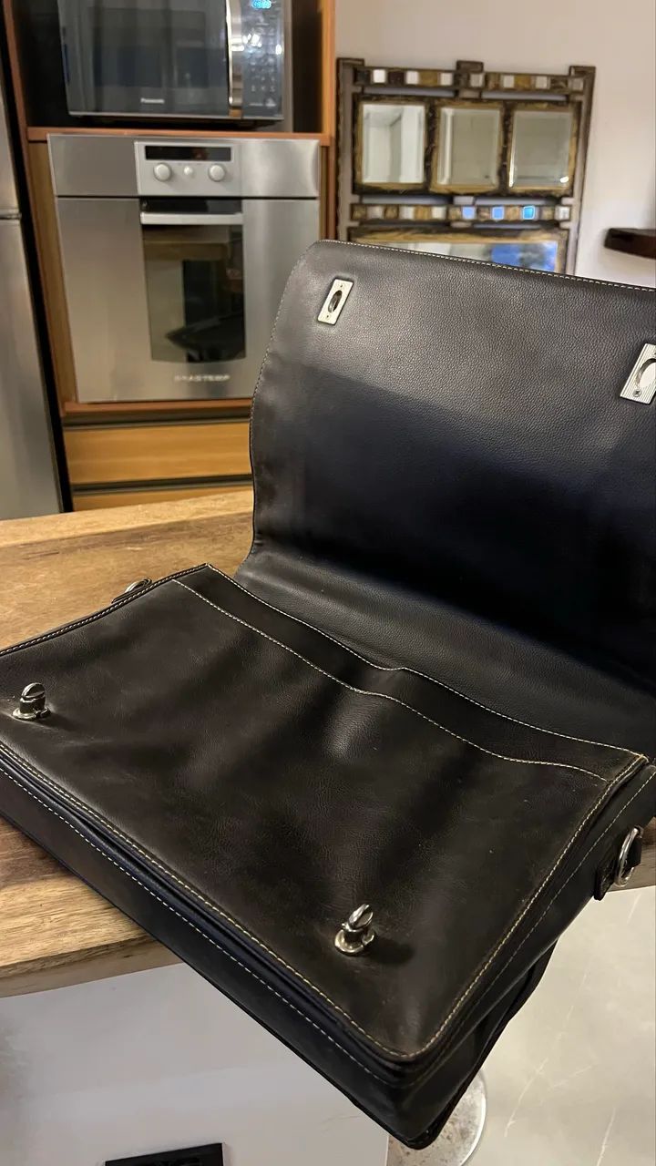 pasta executiva Montblanc para notebook e documentos - Foto 3