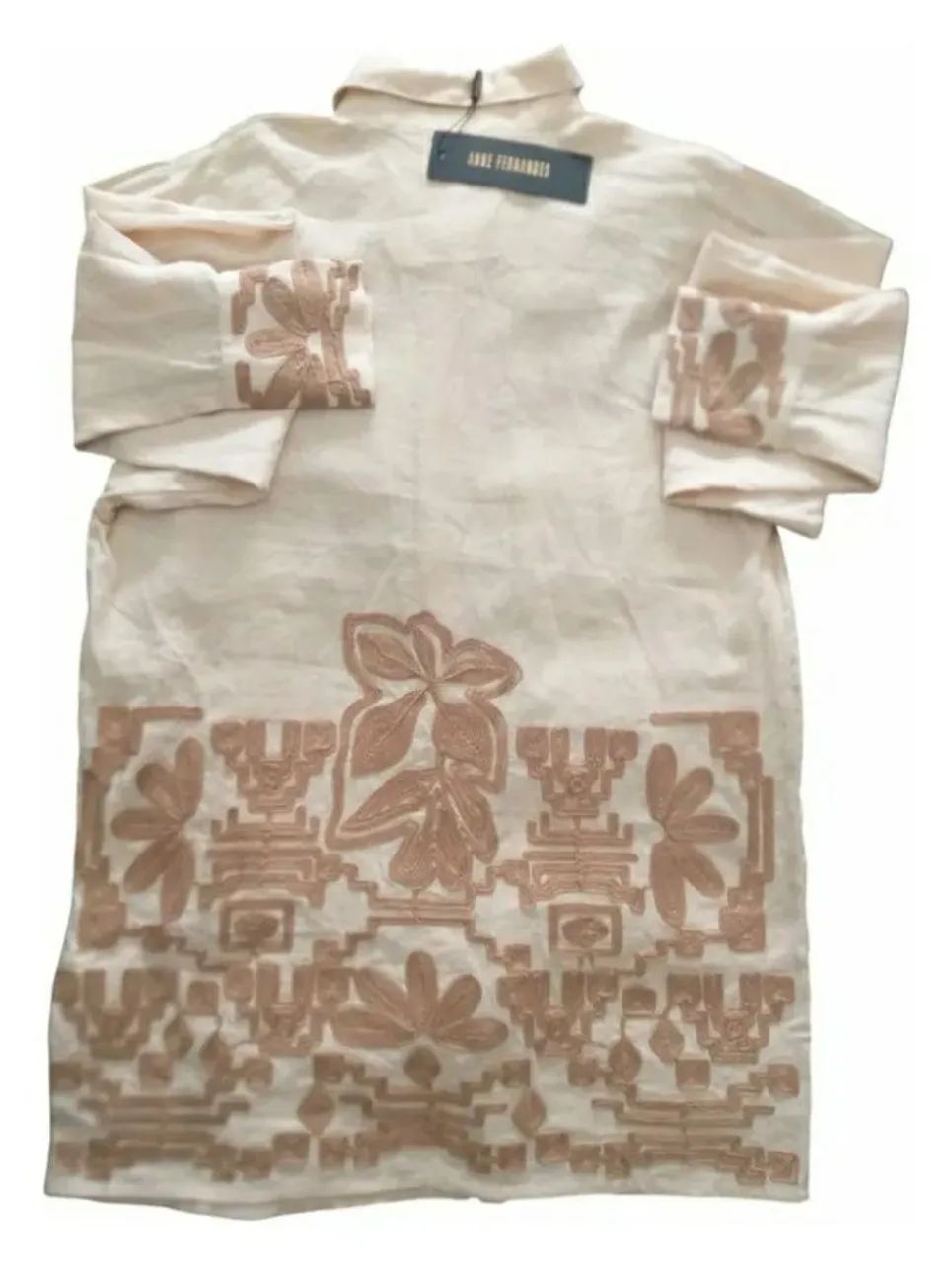 CONJUNTO CAMISA/SHORT/TOP, MARCA ANNE FERNANDES, NOVO! - Foto 3