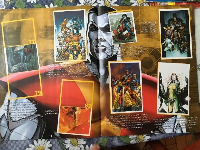 álbum de figurinhas x-men - Foto 3