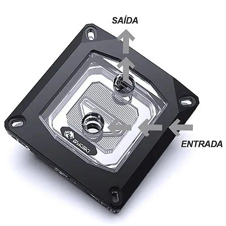 Waterblock Intel Bykski CPU-XPR-MK-I-V4 Watercooler custom - Foto 2