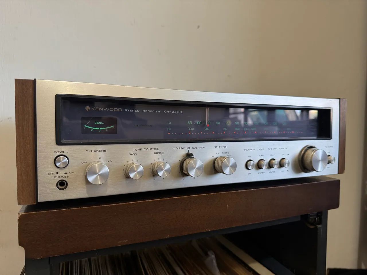 Excelente Receiver kenwood KR-3400 em perfeito estado  - Foto 2