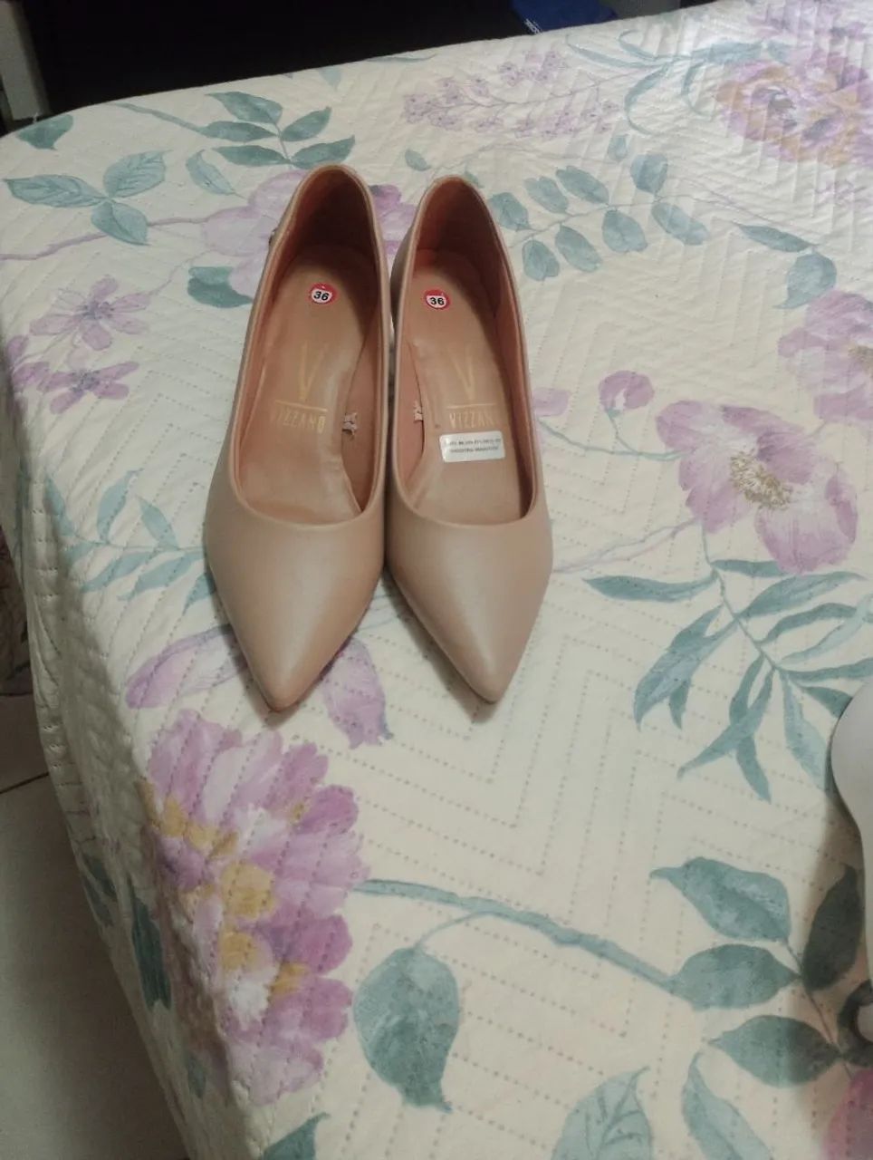  Scarpin nude tamanho  37