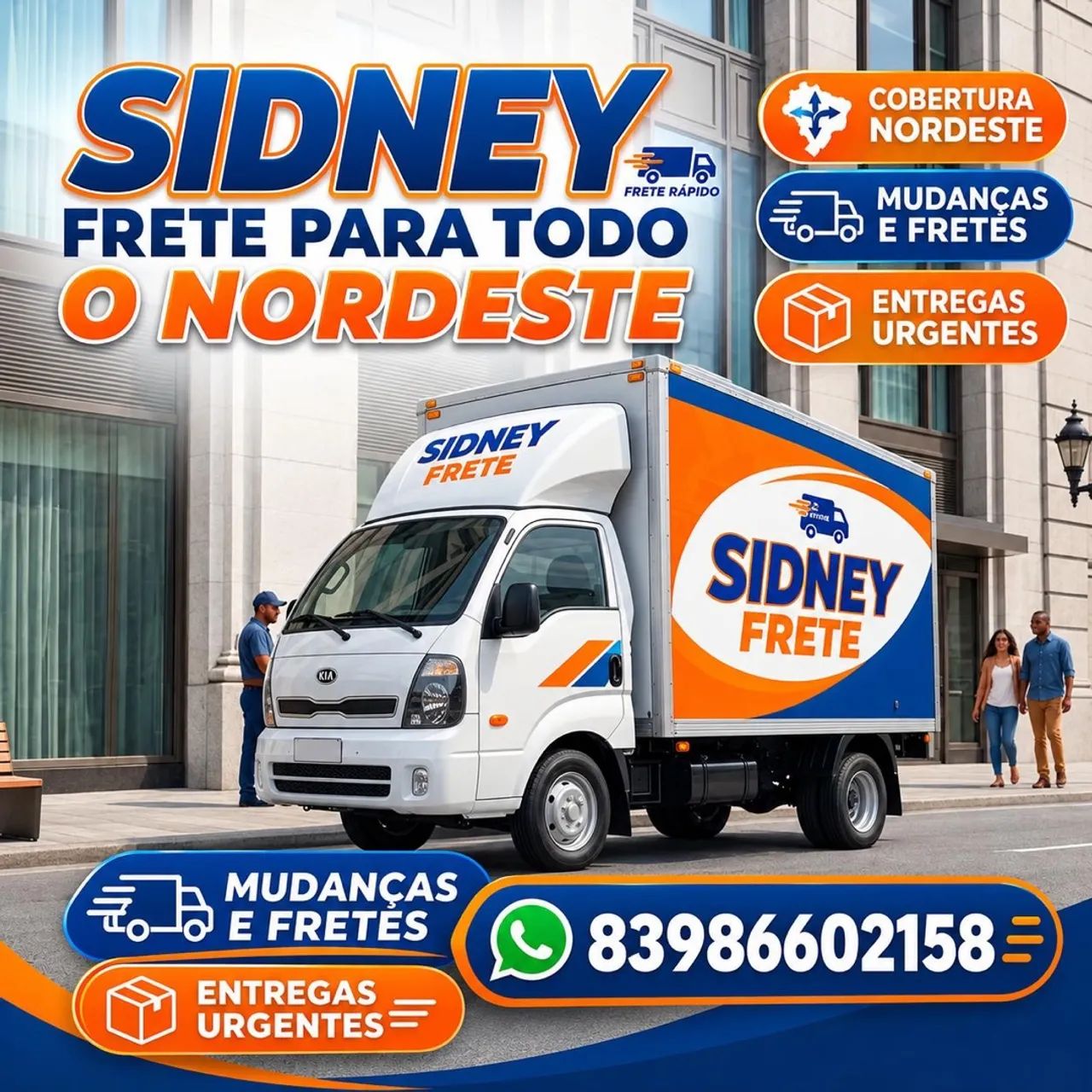 Fretes e Mudanças/Joao Pessoa 