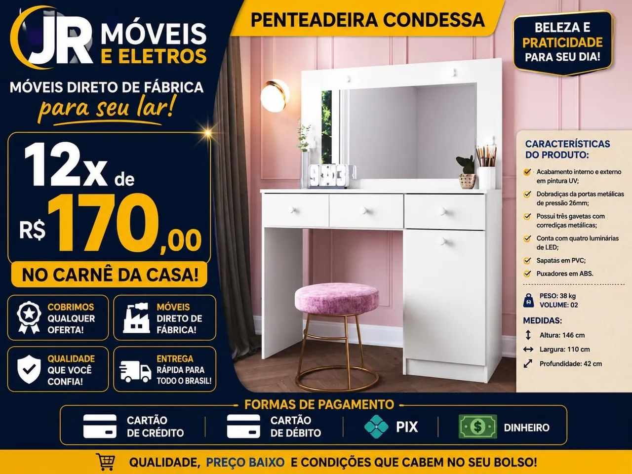 PENTEADEIRA CREDIÁRIO  - Foto 2