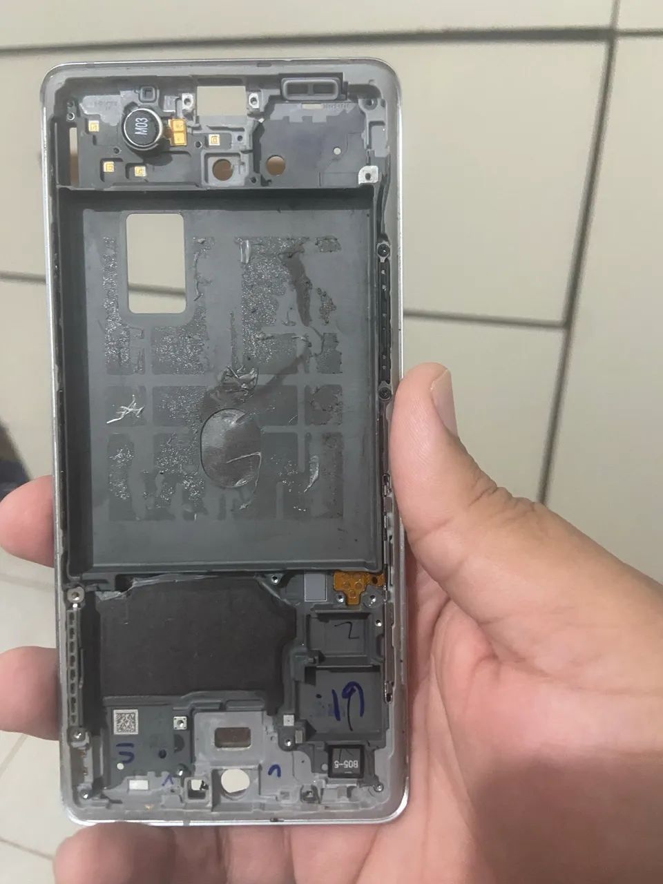 Aro chassi original do Samsung S20 fé - Foto 3