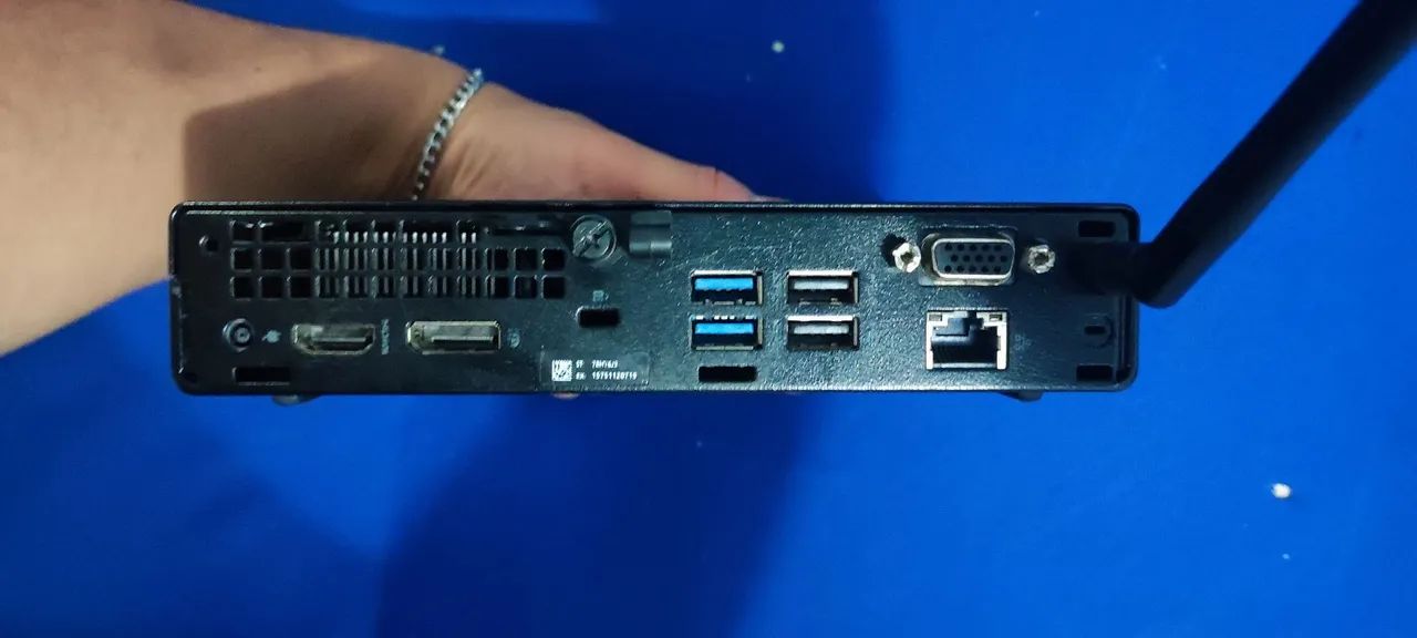 Mini Pc desktop Dell 3080, 32gb de memória 3200ghz, SSD nvme 240gb, SSD sara de 256gb - Foto 3