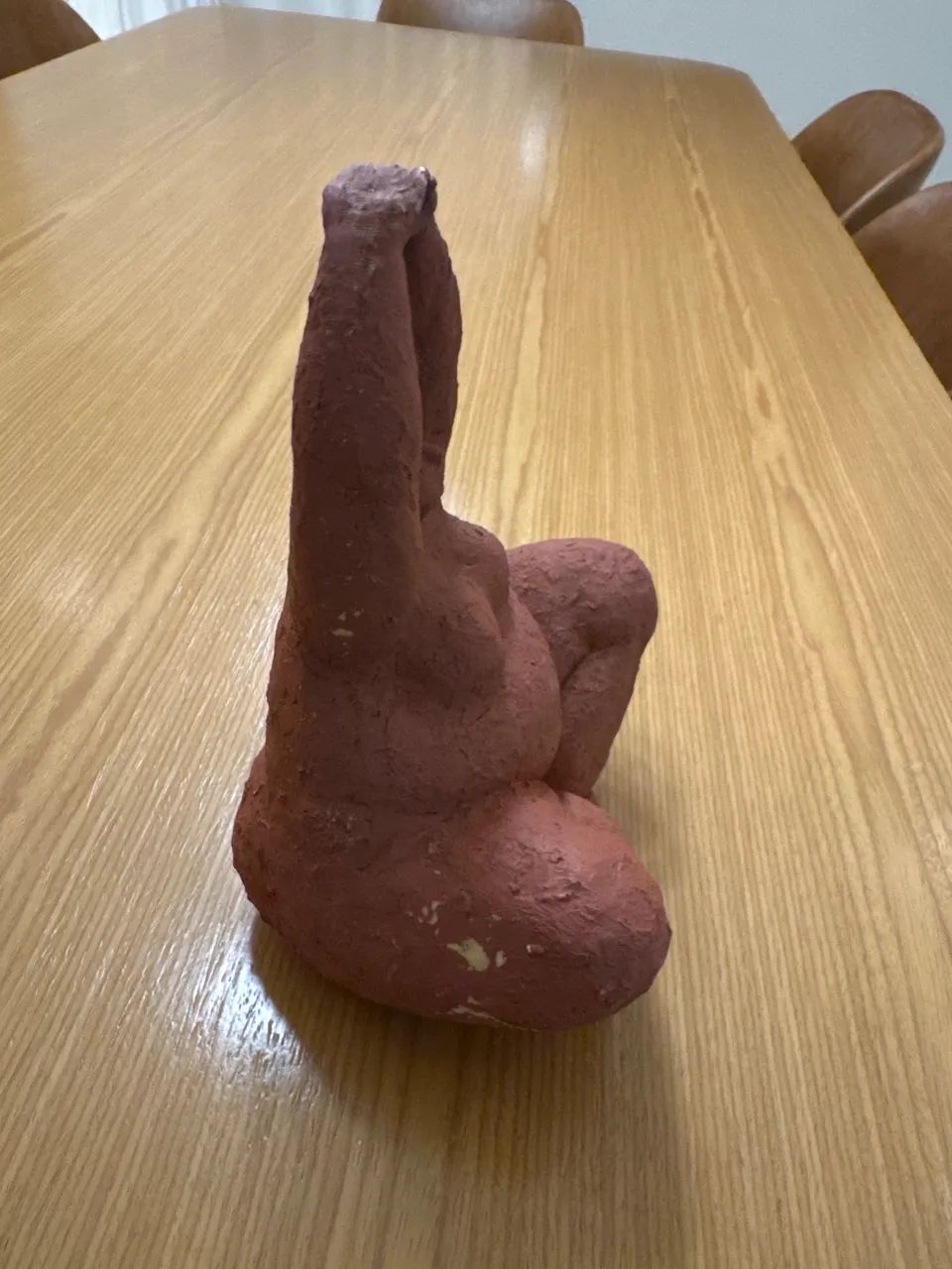 Objeto decoração de mulher gorda sentada - Foto 2