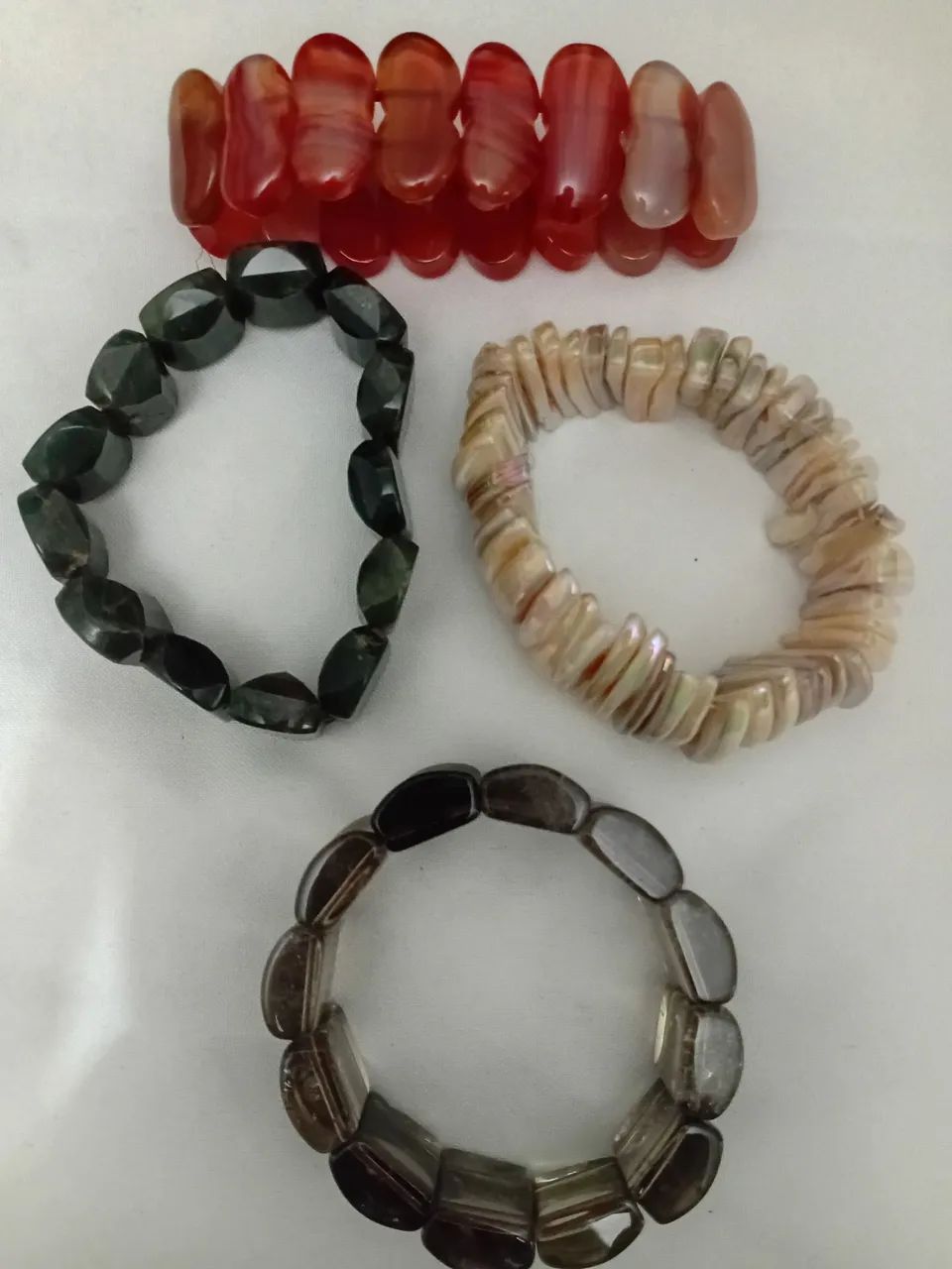 Pulseiras,braceletes e pingentes  pedras semi preciosas - Foto 3