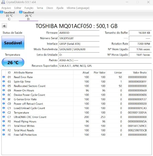 HD 2.5" 500GB - Foto 3