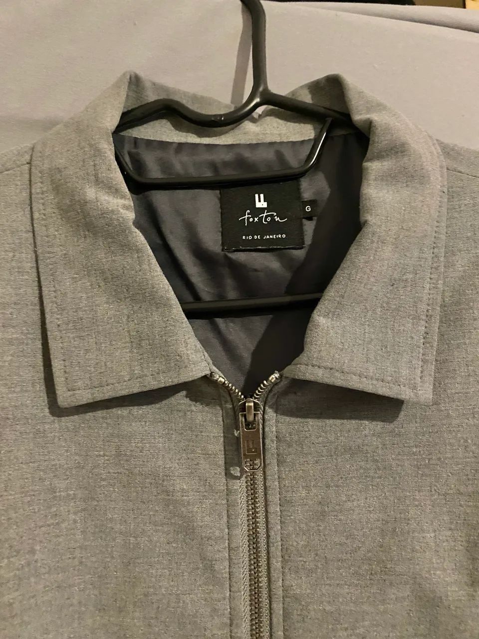 Jaqueta casual foxton cinza g