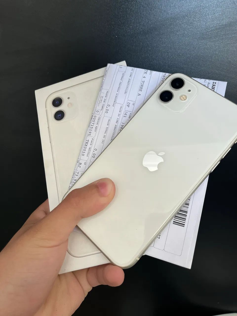 Iphone 11 com caixa e nota  - Foto 5