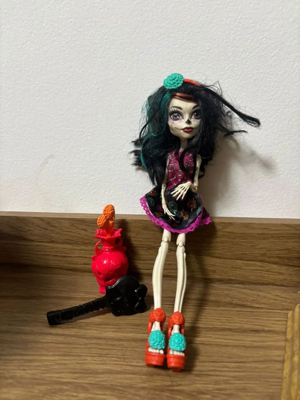 Skelita Calaveras art class