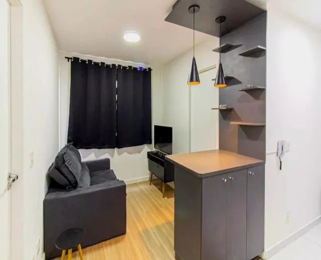 (Aluguel de apartamento) imóvel dois quartos com mobília e vaga. - Foto 3