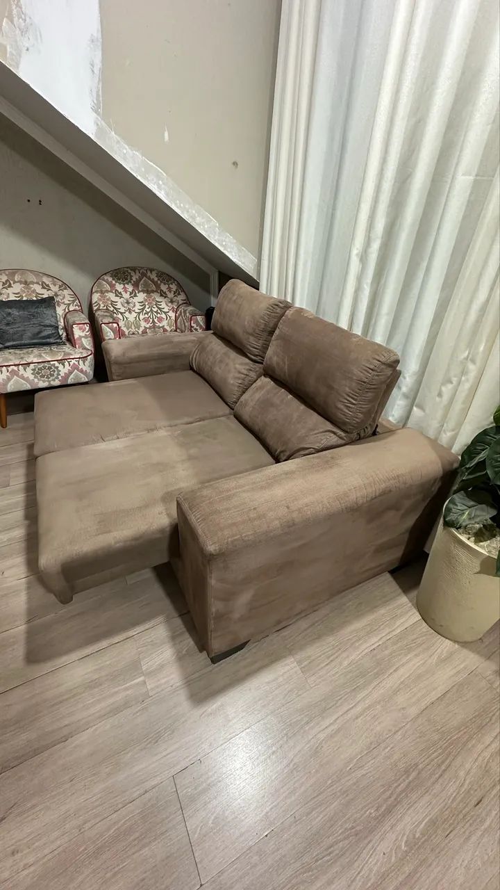Sofá Retrátil Reclinável 