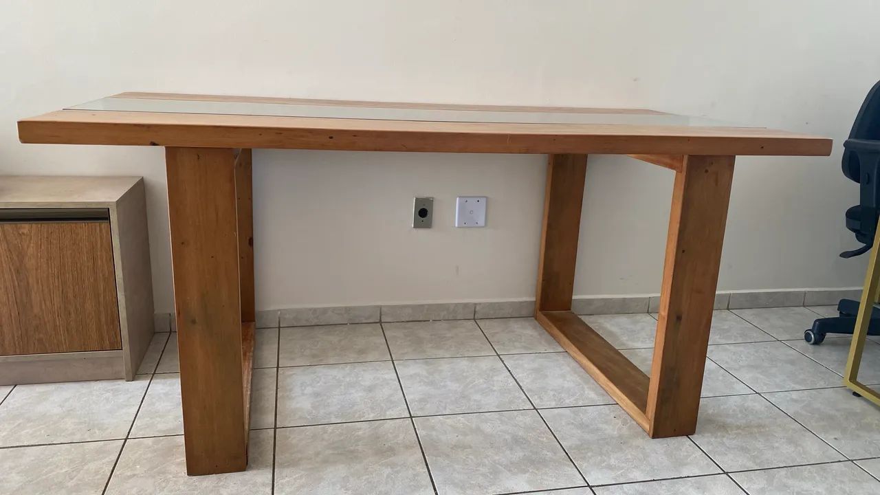Mesa madeira maciça  - Foto 4