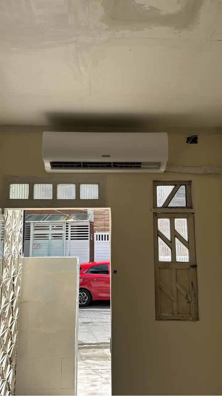 Instalação de ar-condicionado e limpeza em ar condicionado 