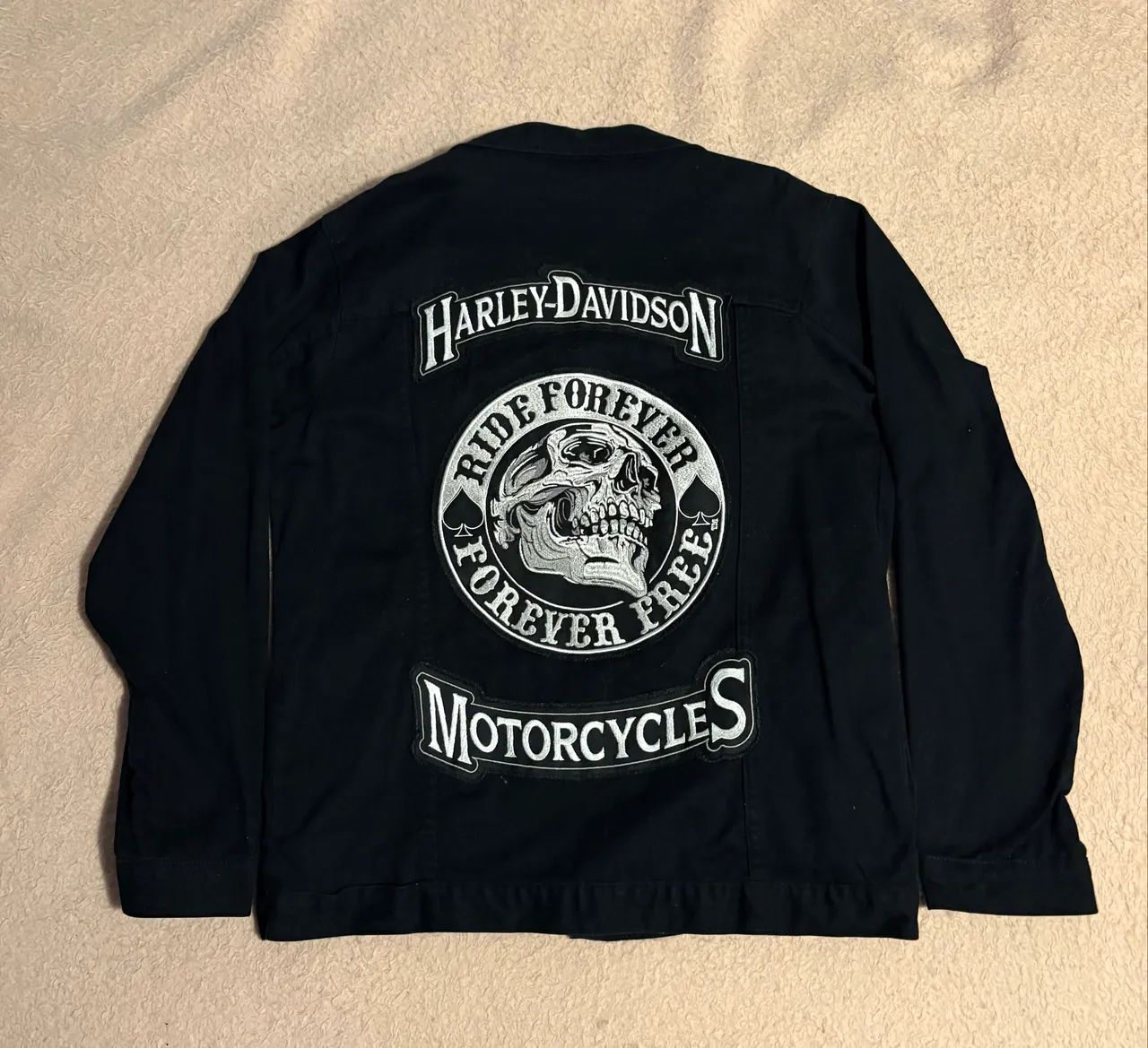 Jaqueta Jeans Harley Davison G