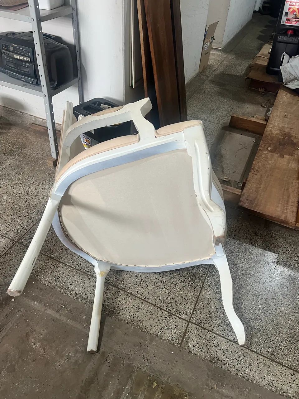 Poltrona clássica luis XV   - Foto 4