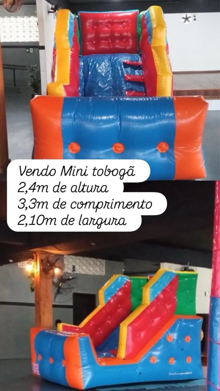 Mini Tobogã inflável !!! - Foto 5