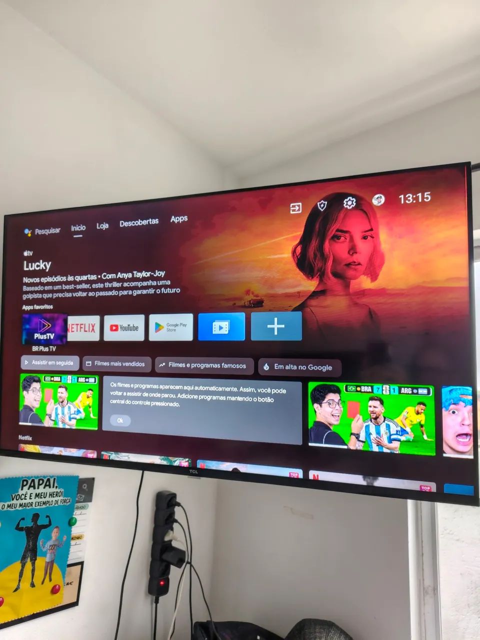 Smart Tv TCL 43 polegadas Google tv