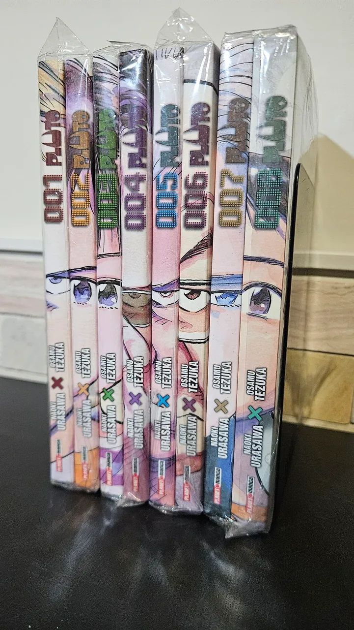 Coleção completa mangás Pluto (reimpressão) - 1 a 8 - Livros e