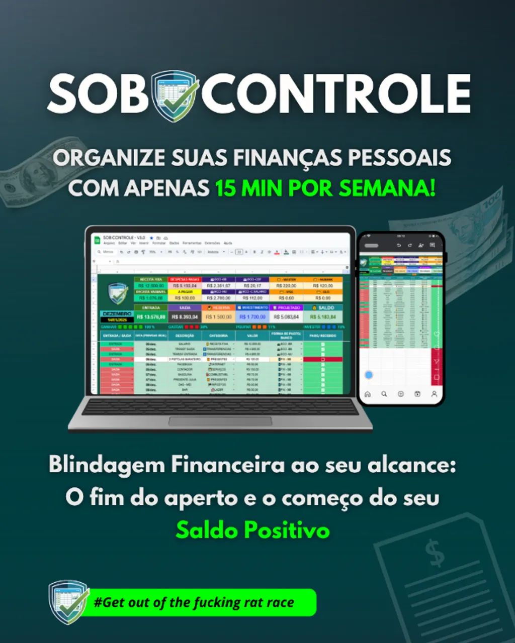 Controle Financeiro Pessoal Facil