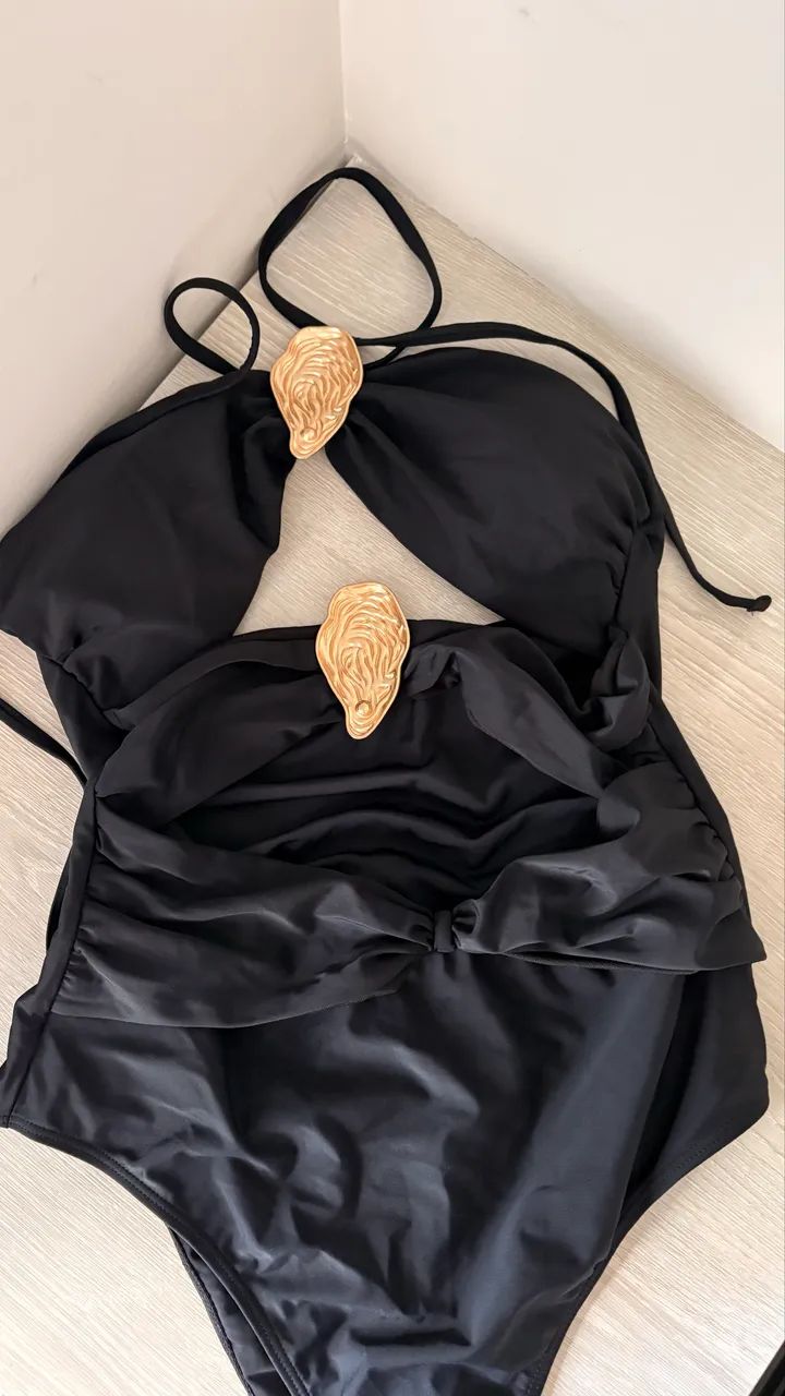 Maiô/ Body preto 