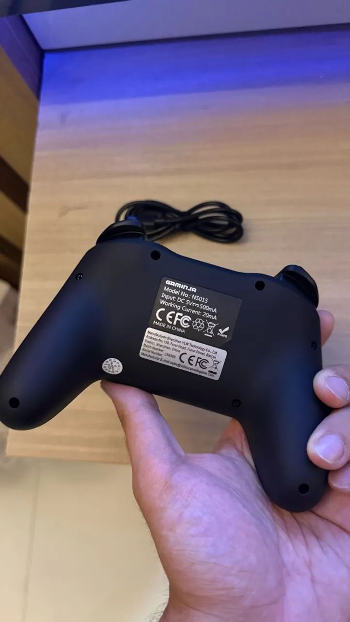 Controle Joystick Led Bluetooth  - Foto 5